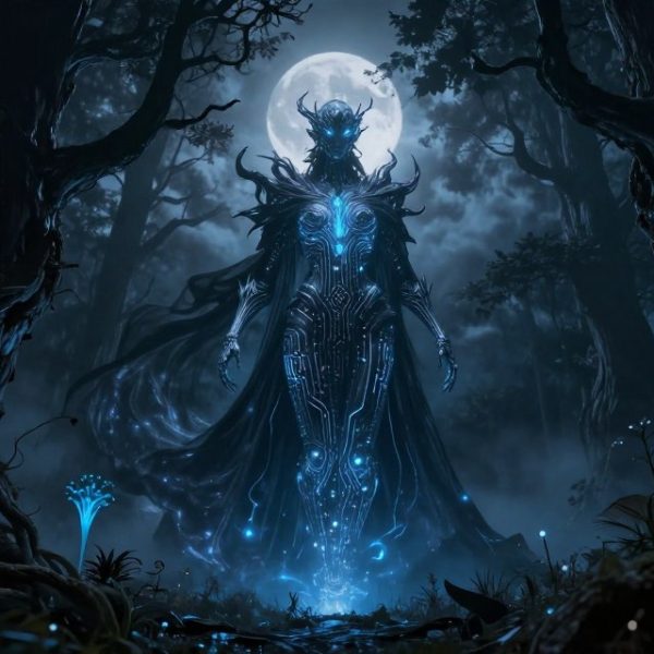 how to make dark fantasy ai art
