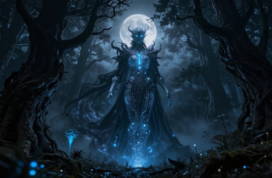 how to make dark fantasy ai art